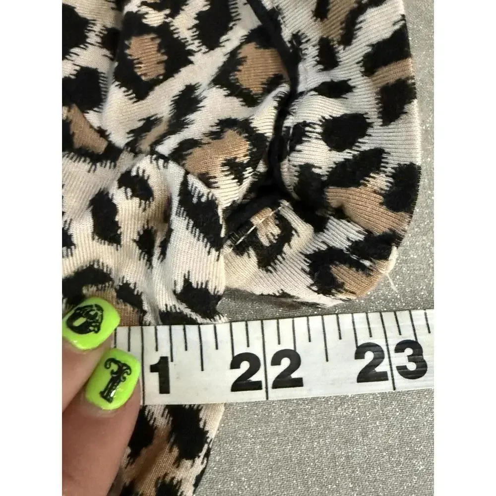 NWOT - Kate Spade New York Animal Print Short Sleeve Cropped Pajama Set XL - Picture 7 of 8